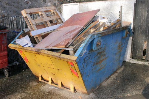 Professional team clearing a home in Catford